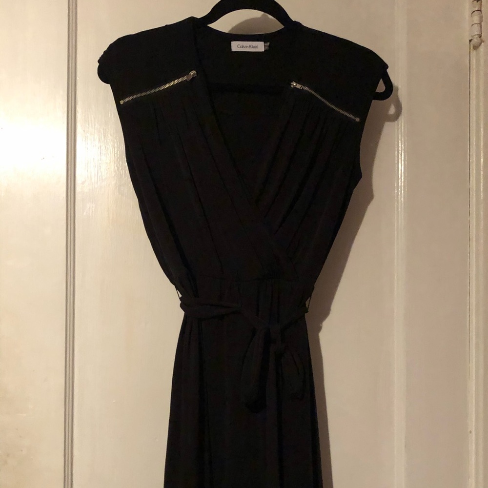 Calvin Klein Belted Dress